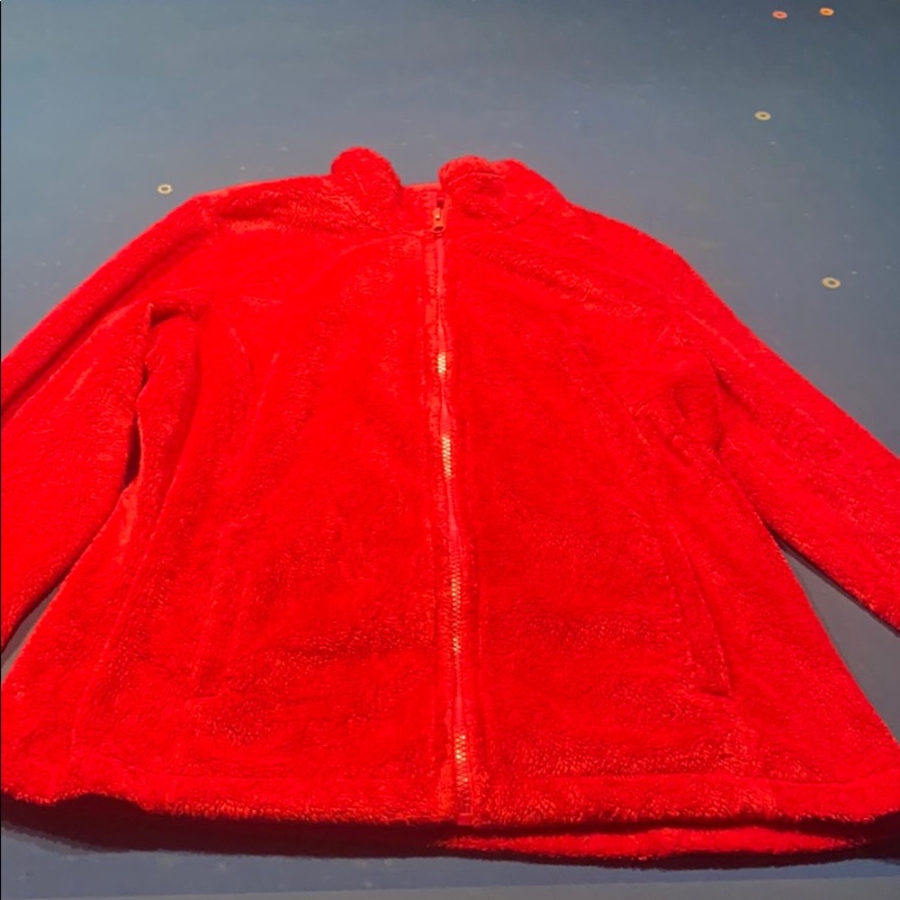 Girls pink fleece jacket